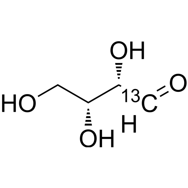 (2S,3R)-2,3,4-Trihydroxybutanal-13C 70849-20-6
